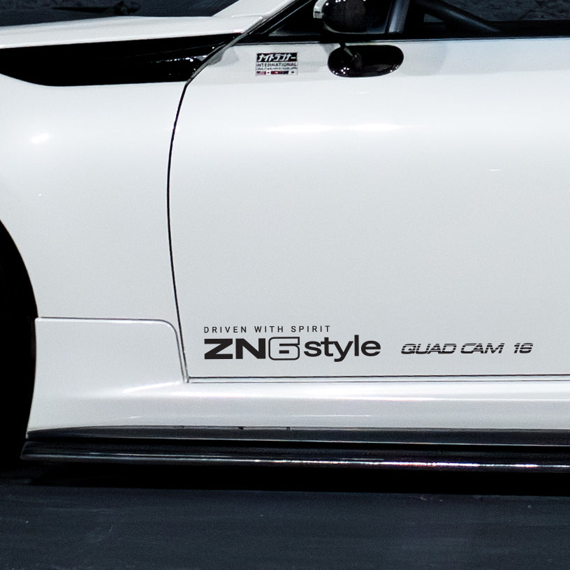ゆるページ FRS BRZ 86 STYLE DOOR BANNER (GEN 1) - PAIR – KATANA STYLE