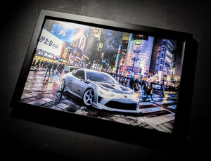 KATANA STYLE JAPAN GRAPHIC ART PRINT