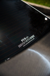 KATANA STYLE REAR BANNER