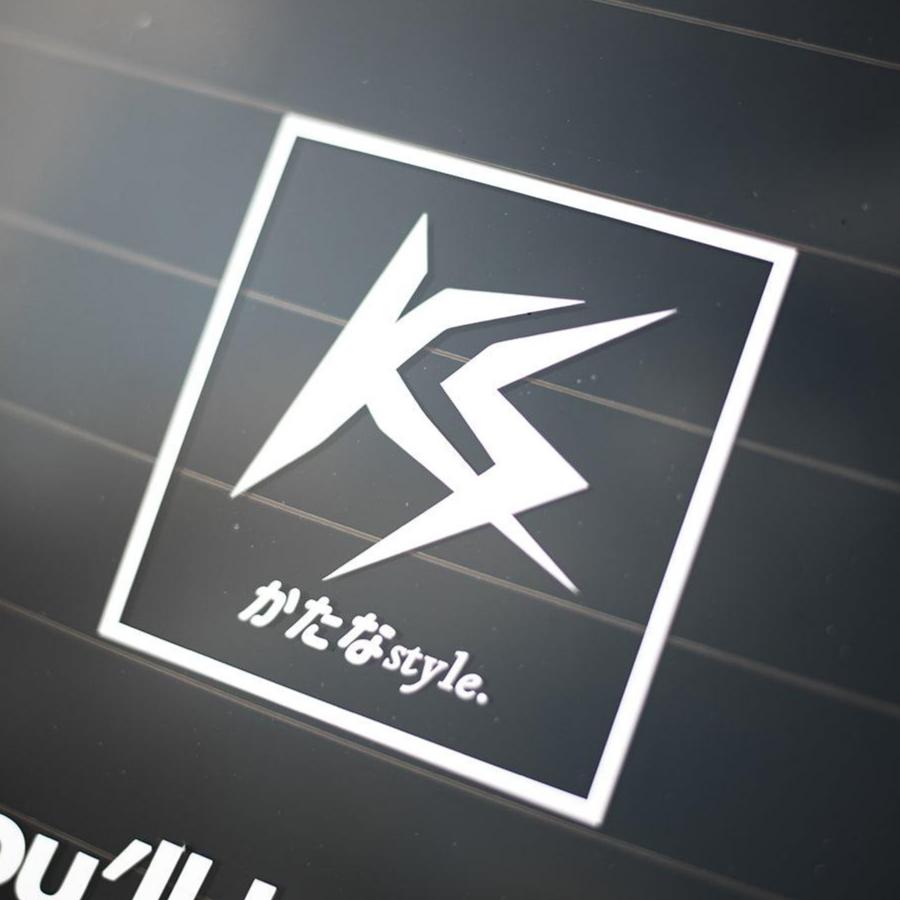 KS BLOCK DECAL (WHITE)