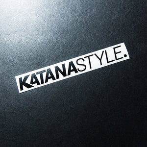 KATANASTYLE DECAL (BLACK)