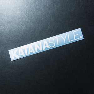 KATANASTYLE DECAL (WHITE)